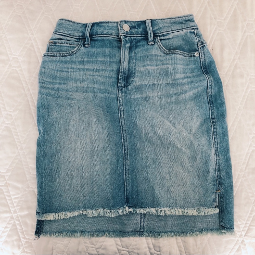 A&F denim skirt